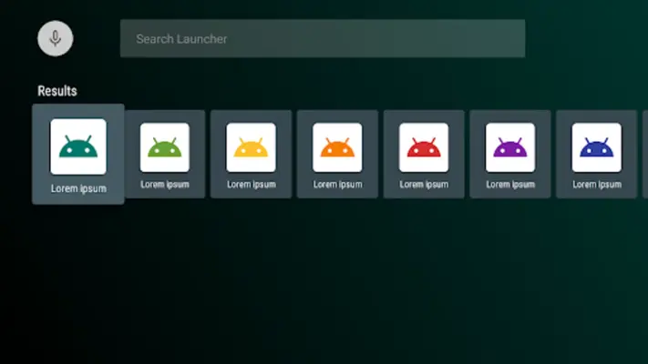 Launcher android App screenshot 0